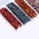 Glass chips for epoxy resin, set of 6 colors, weight 1 color - 5 g