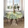 The tablecloth "Deciduous composition", round, Saten, d = 150 cm
