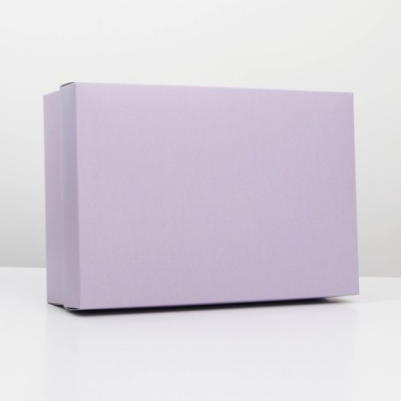 Gift folding box, packaging, "lavender", 30 x 20 x 9 cm-1