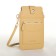 Female bag, cross-bodi, on the magnet, the color is yellow
