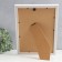 Photo frame Plastic "Gloria" 21x30 cm, with a paspartu, white