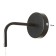 Bra "Liora" LED 20W 3000k black 15x95 cm