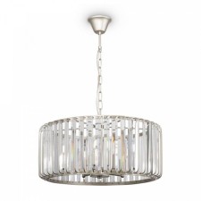 ESME chandelier, 5x60W E14, silver color