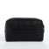 Cosmetic bag with lightning, black color