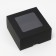 The box is folding, the lid is, with the window, black, 10 x 10 x 5 cm