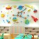 Interior stickers "Cosmic World", children, decor on the wall, panel 92 x 180 cm