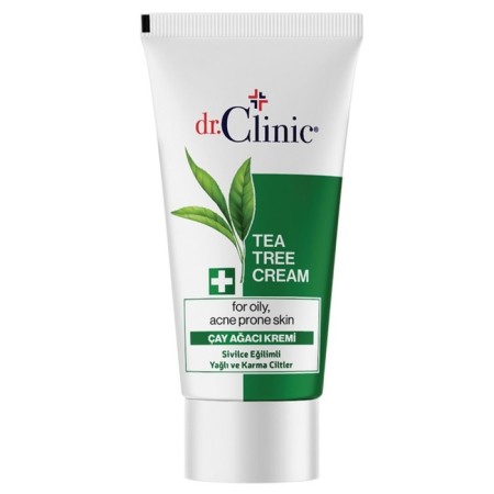 Facial cream Dr.clinic, with tea tree oil, for skin skin, 50 ml