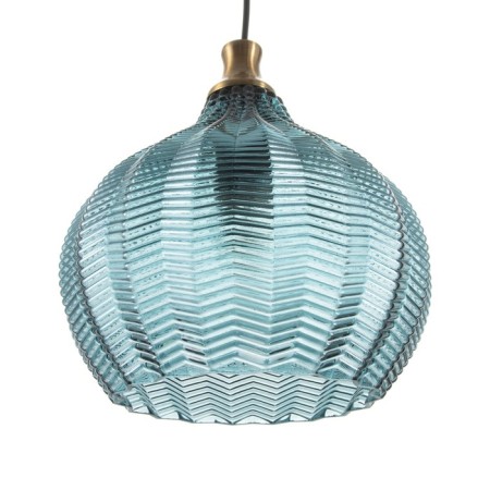 Bayerlux lamp "Triano" E27 40W Black-blue 23x23x25-125 cm