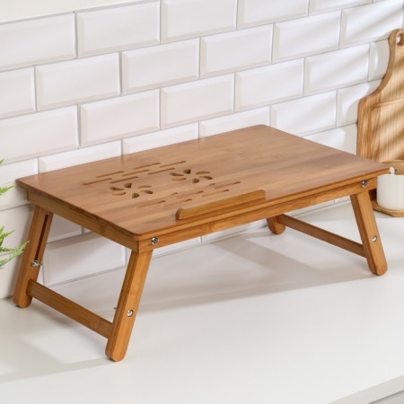 A folding laptop, 30x50 cm, wood-7