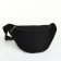 Lightning waist bag, black color