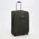 Small 24 suitcase "On a zipper, code castle, with extension, khaki color