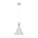 Suspended lamp Freya Fr5392PL-01W Moth, 250x250x1820 mm, E27, 1x60W, white color