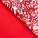 Paper packaging glossy, bilateral "Labyrinth", red, 50 x 70 cm