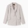 Jacket women's double-breasted Mist Plus-Size, r.52, beige