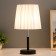 FIONAL LAME "E27 40W black and white 19x19x36 cm Risalux