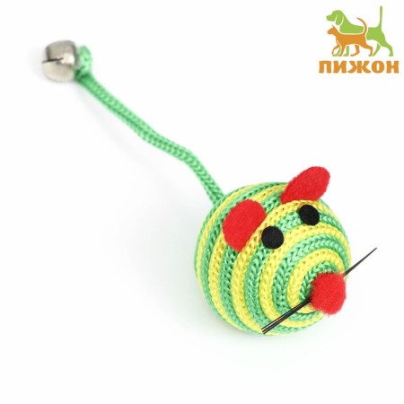 Tekstil ball, 4.2 cm, green