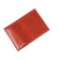Cover for passport, red color