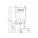 Mirror Aquaton Capri 80 Taxi Dark 1A230402KPDB0