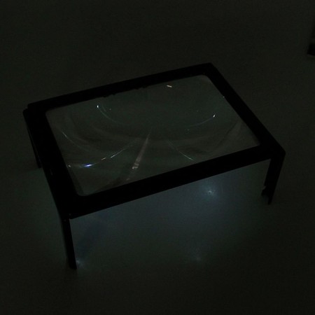 Lupa-dot 2x, for reading books, with backlight, 20x27.5cm-4