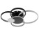 Cialogs from PDU 1895/6 LED 124W Dimmer black and white 59x49x11.5 cm Bayerlux