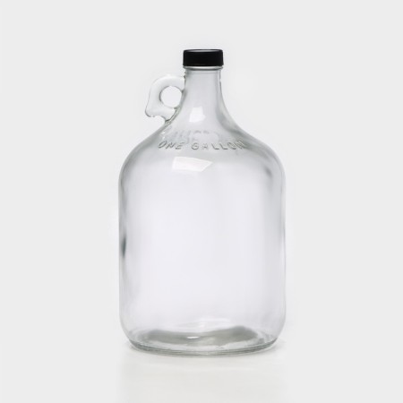 A glass bottle with a Veles handle, 3.86 liters-2