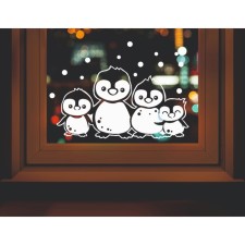 Decorative sticker for the windows 