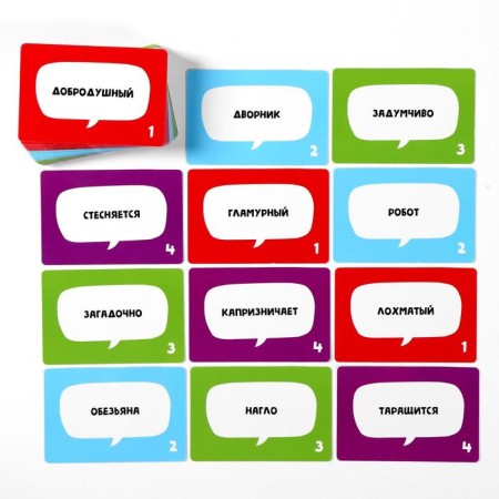 Clopes card game, 100 cards-2