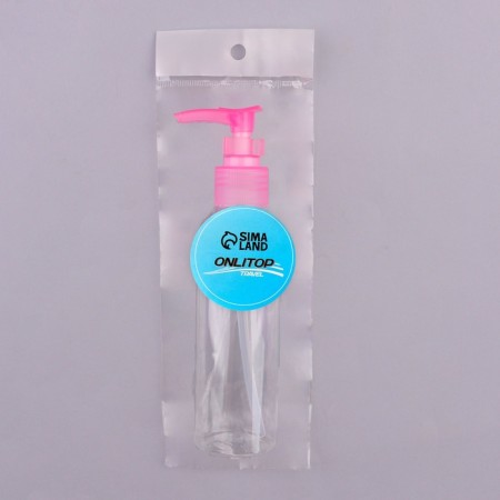 A bottle for storage, with a dispenser, 150 ml, color mix/transparent-8
