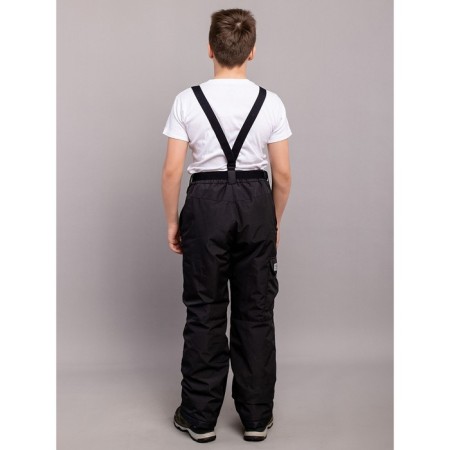 Pants for a boy, height 116 cm, black color-2
