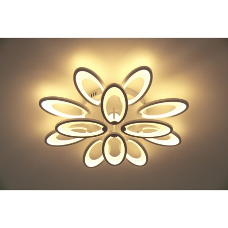 LED lamp 170W 11760lm 3000K-6500K, size 72x72x8 cm-2