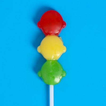 Caramel on a stick "Traffic light", 15 g-2