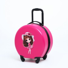 Baby suitcase 33 l (s), lightning department, fuchsia color