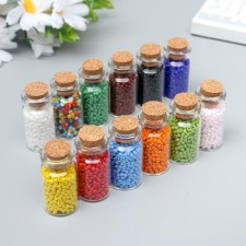 A set of beads for needlework 