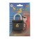 The castle is hinged, 40 mm, moisture -proof, short handle, 3 keys