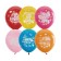 Latex ball 12 “Children's theme”, pastel, 2-sided, set of 50 pcs.