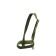 Drunk from tarpaulin, single, adjustable, reinforced, with a swivel, for calves