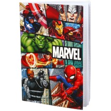 Notepad A5, on the paper clip, 40 sheets, to the point, Avengers
