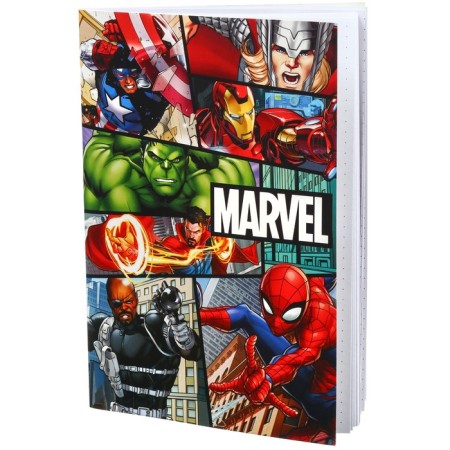 Notepad A5, on the paper clip, 40 sheets, to the point, Avengers