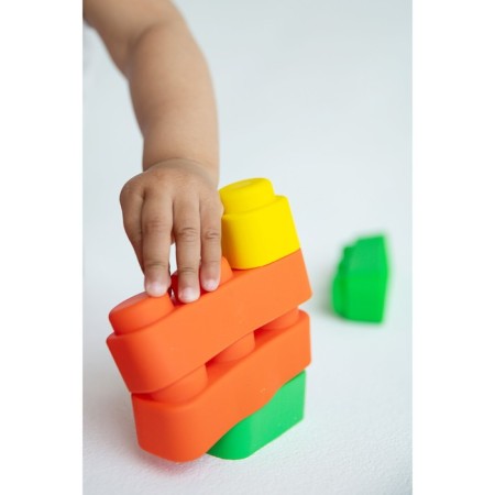 Bathroom toy "Soft bricks"-9