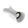 Facade lamp "Elegant", FSD-051, 10 W, 3000K, 1 Ray, IP65, 220 V, plastic, white