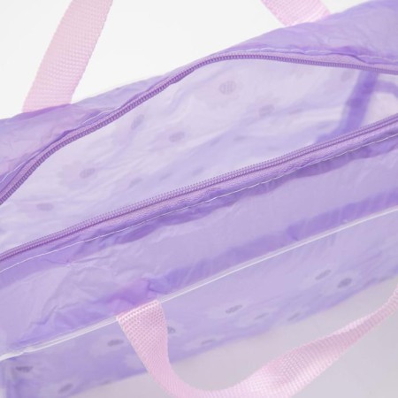 Lightning cosmetic bag, lilac color-2