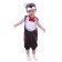 Carnival costume for a boy from 1.5-3 years "Teddy bear", velor, overalls, hat