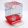 Poultry cell is equipped BD-1/2Q, 30 x 23 x 39 cm, red (packing 12 pcs)