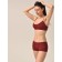Female top on thin adjustable straps with cups Top with Cup, size 50, dark cute color