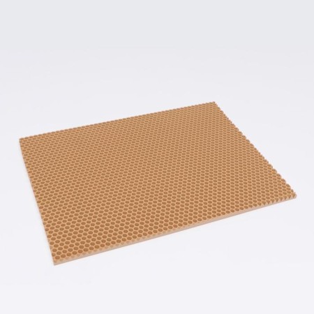 Animal rug EVA, cellular, 35 x 45 cm, beige