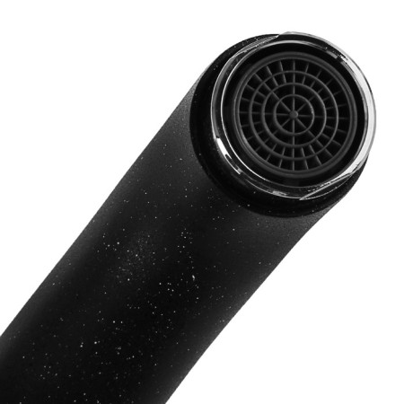 Accoona A84043F kitchen mixer, single -leaf, silumin, black-1