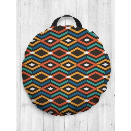 Siddle Pill "Ethnic Geometry", Decorative, D = 52 cm