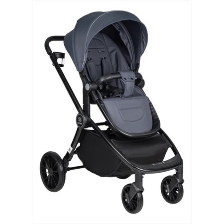 Stroller 3 in 1 Farfello Baby Shell BBS-004, Gray color-13