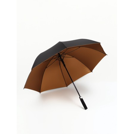 Umbrella is a s/auth r60/70 8sp n/u v/u UV plain handle Poron Black/bronze package package-3