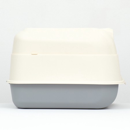 The toilet is closed with a folding top of 36 x 51 x 34 cm, gray-7